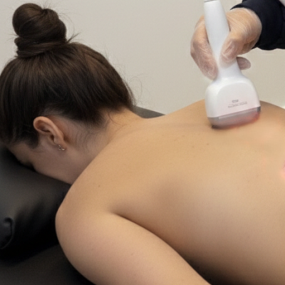 Sala de atendimento estética Instituto Anzai harmonização corporal